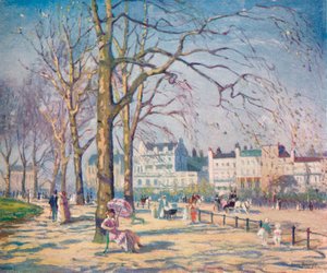 Primavera a Hyde Park, c1910