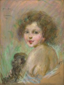 Bambino con scimmia