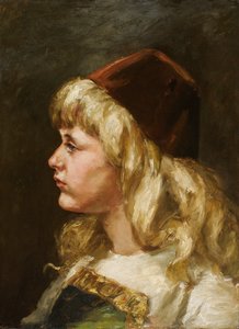 Natalie a sette anni, 1883 da Alice Pike Barney