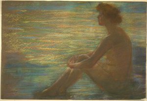 Nudo contro il mare da Alice Pike Barney