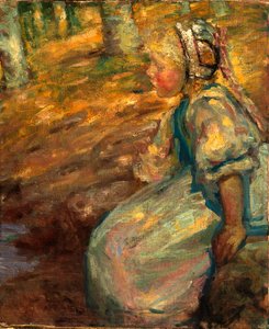 Ragazza contadina, 1900 da Alice Pike Barney