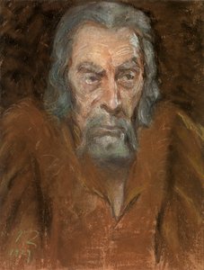 R. D. Shepherd nel ruolo di Shylock da Alice Pike Barney