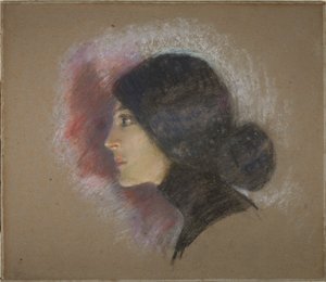 Vamp del 1900 (Lottie Stein) da Alice Pike Barney