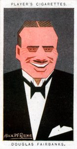 Douglas Fairbanks, attore cinematografico americano, 1926 da Alick P. F. Ritchie
