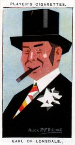 Hugh Cecil Lowther, 5° conte di Lonsdale, sportivo britannico, 1926 da Alick P. F. Ritchie