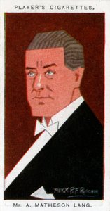 Matheson Lang, attore-manager e drammaturgo canadese