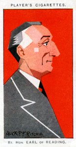 Rufus Isaacs, 1° Marchese di Reading, Lord Chief Justice e diplomatico, 1926