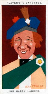 Sir Harry Lauder, comico scozzese, 1926 da Alick P. F. Ritchie