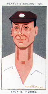 Sir Jack Hobbs, cricketer britannico, 1926 da Alick P. F. Ritchie