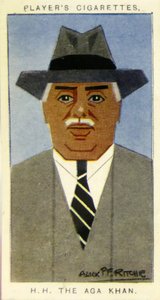 Aga Khan III da Alick Penrose Forbes Ritchie