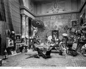 Studio del pittore fiorentino Eduardo Gelli, in Via Marsilio Ficino 10, Firenze da Fratelli Alinari