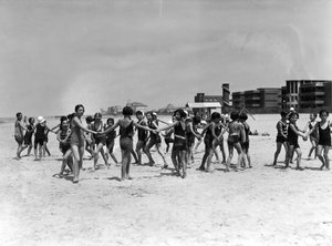 Villa Rosa Maltoni Mussolini: ricreazione sulla spiaggia