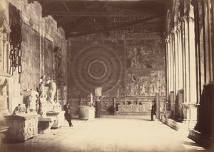 Pise: Corridore del Camposanto,c. 1870 (photo) da Alinari Family