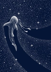 Il viaggio cosmico dello squalo balena da Alirıza ÇAKIR