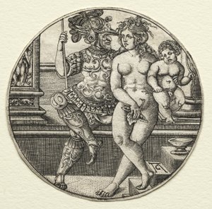Marte, Venere e Cupido, 1520s
