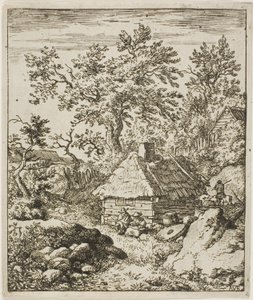 Paesaggio con macina da Allaert van Everdingen
