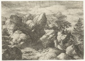 Paesaggio roccioso