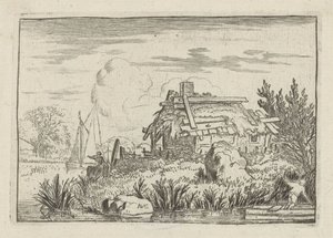 Casa diroccata sull