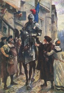 Un Messaggero da Flodden che porta le Cattive Notizie a Edimburgo da Allan (after) Stewart