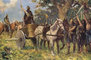 La Regina Boadicea che si Rivolge ai Britanni