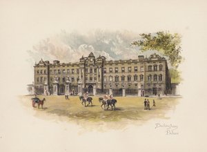 Londra familiare: Buckingham Palace da Allan F. Barraud