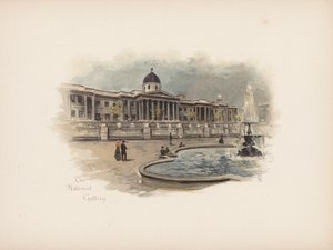 Londra familiare: La National Gallery da Allan F. Barraud