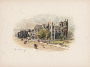 Londra familiare: Abbazia di Westminster da Allan F. Barraud