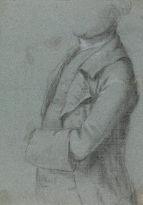Studio di costume per un ritratto di un uomo da Allan Ramsay