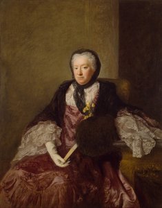 Ritratto di Mrs Mary Martin da Allan Ramsay