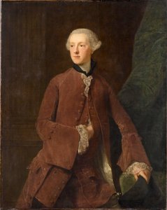 Ritratto di William Sutherland, 18° conte di Sutherland 1735-1766, 2° quarto del 18° sec. da Allan Ramsay