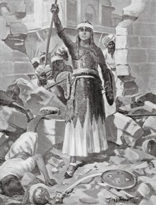 La principessa Chand Bibi difende Ahmadnagar