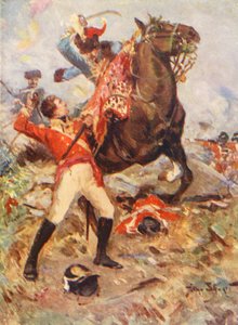 Salvataggio dei colori ad Albuera da Allan Stewart