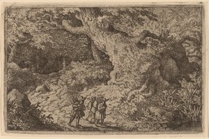Una Foresta Fitta da Allart van Everdingen