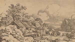Capanna del falegname da Allart van Everdingen