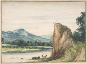 Paesaggio da Allart van Everdingen