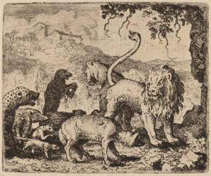 Reynard accusato da Allart van Everdingen