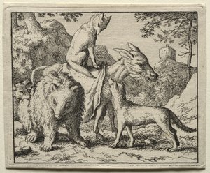 Reynard la volpe da Allart van Everdingen