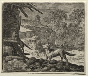 Reynard la volpe: Reynard inganna il gatto da Allart van Everdingen