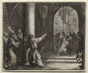 Reynard la volpe: Reynard inganna il lupo da Allart van Everdingen