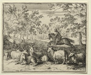 Reynard la Volpe: La caccia al cervo da Allart van Everdingen
