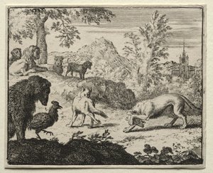 Reynard la Volpe: Il combattimento tra Reynard e il Lupo