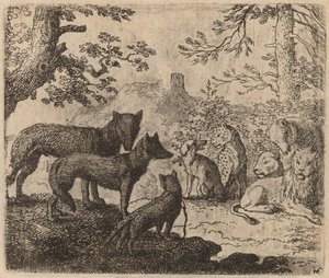I parenti di Reynard implorano per lui, probabilmente c. 1645-1656