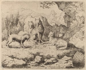 Il gatto inviato come messaggero, probabilmente c. 1645-1656