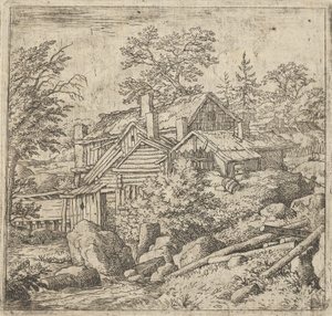 Il villaggio sul pendio della montagna