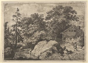 La collina da Allart van Everdingen