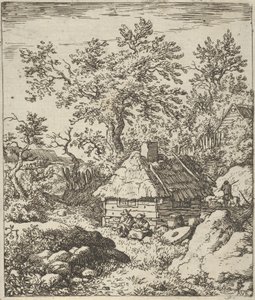 La macina vicino alla botte da Allart van Everdingen
