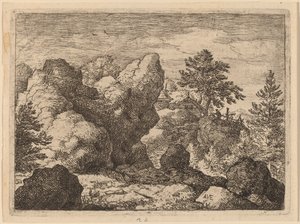 La roccia appuntita da Allart van Everdingen