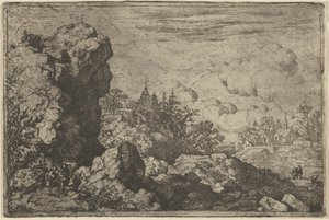 I tre viaggiatori ai piedi dell
