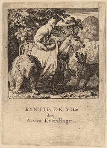 Il trionfo di Reynard, probabilmente c. 1645-1656 da Allart van Everdingen