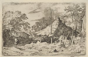 La ruota sotto il fienile da Allart van Everdingen